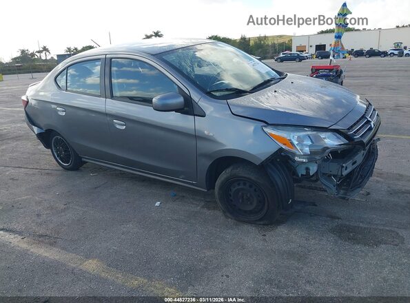 ML32FUFJ4PHF03840 2023 MITSUBISHI MIRAGE G4 Серый Передняя правая четверть