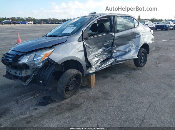 ML32FUFJ4PHF03840 2023 MITSUBISHI MIRAGE G4 Серый Передняя левая четверть