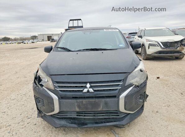 ML32FUFJ5PHF06603 2023 MITSUBISHI MIRAGE Black Widok z przodu
