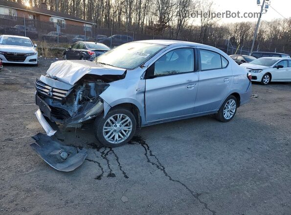 ML32FUFJ7PHF05209 2023 MITSUBISHI MIRAGE Серебряный Передняя левая четверть