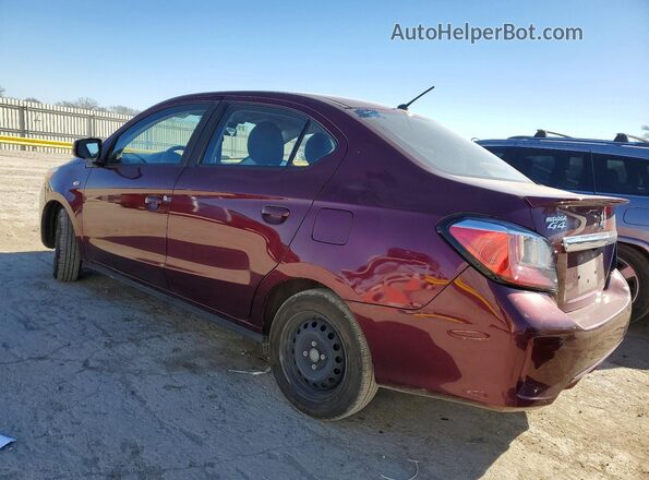 ML32FUFJ8PHF06112 2023 MITSUBISHI MIRAGE Бордовый Задняя левая четверть
