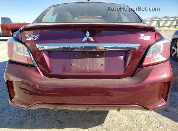 ML32FUFJ8PHF06112 2023 MITSUBISHI MIRAGE Бордовый Вид сзади
