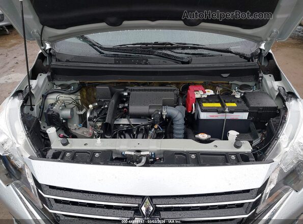 ML32FUFJ8RHF14651 2024 MITSUBISHI MIRAGE G4 Серебряный Вид сзади