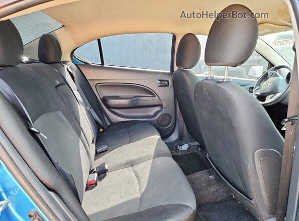 ML32FUFJ9NHF03670 2022 MITSUBISHI MIRAGE Синий Вид задних сидений
