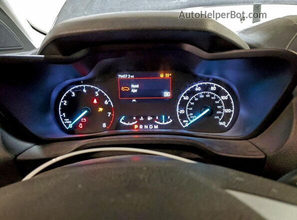 NM0GS9F20N1541411 2022 FORD PASSENGER Charcoal Widok zestawu wskaźników