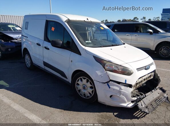 NM0LS6F71H1314192 2017 FORD TRANSIT CONNECT White Передня права чверть