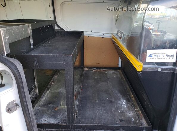 NM0LS7E25K1418994 2019 FORD TRANSIT Yellow Rear seats view