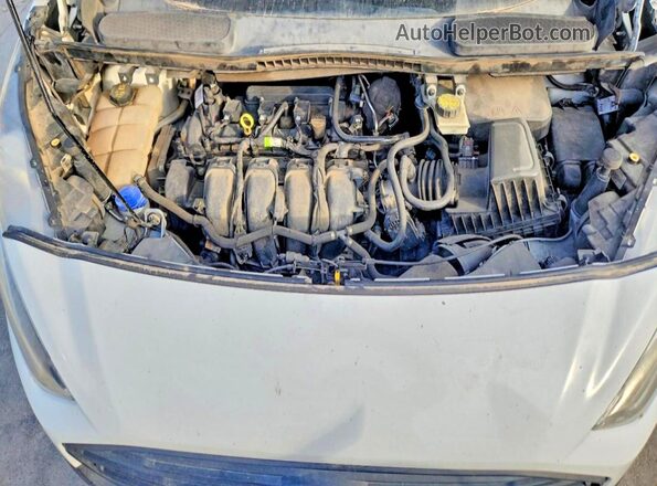 NM0LS7E27K1400710 2019 FORD TRANSIT Белый Вид подкапотного пространства