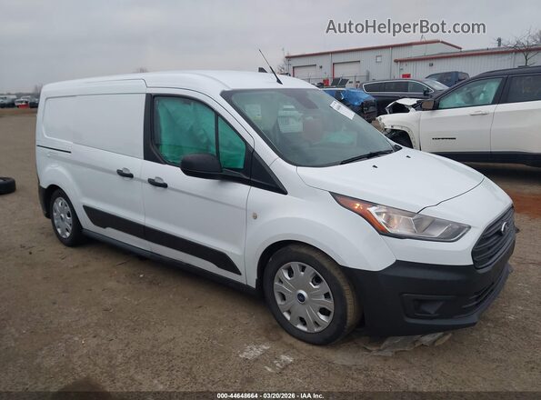 NM0LS7E29K1390259 2019 FORD TRANSIT CONNECT Белый Передняя правая четверть