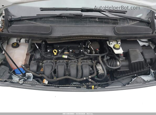 NM0LS7E29K1390259 2019 FORD TRANSIT CONNECT Белый Вид сзади