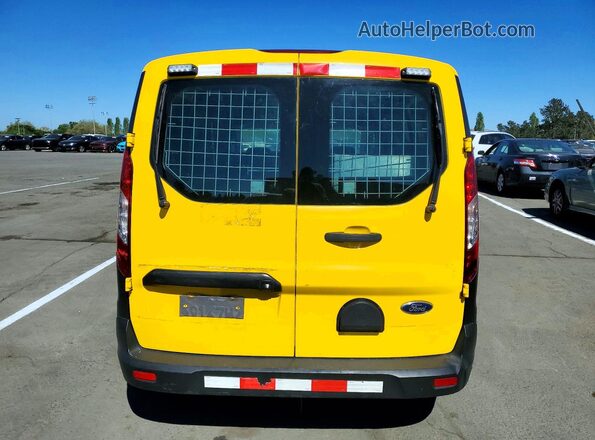 NM0LS7E29K1419002 2019 FORD TRANSIT Yellow Հետևի տեսք
