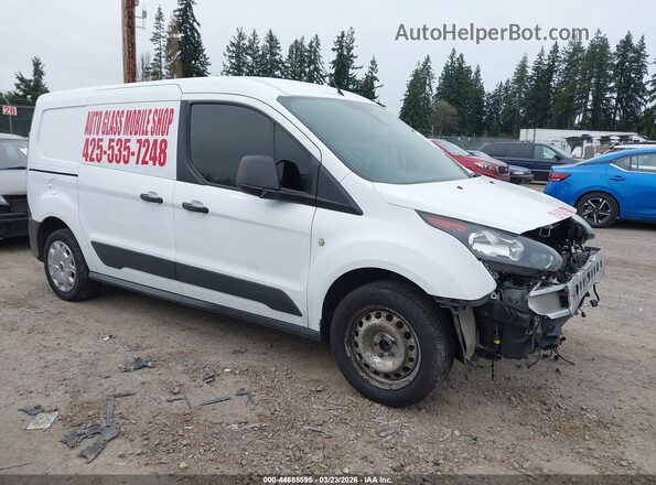 NM0LS7E71J1367536 2018 FORD TRANSIT CONNECT Белый Передняя правая четверть