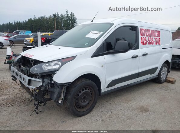 NM0LS7E71J1367536 2018 FORD TRANSIT CONNECT Белый Передняя левая четверть