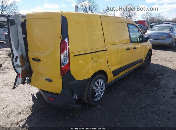 NM0LS7E72J1346016 2018 FORD TRANSIT CONNECT Yellow უკანა მარჯვენა