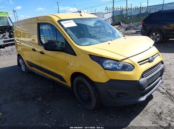NM0LS7E72J1346016 2018 FORD TRANSIT CONNECT Yellow წინა მარჯვენა