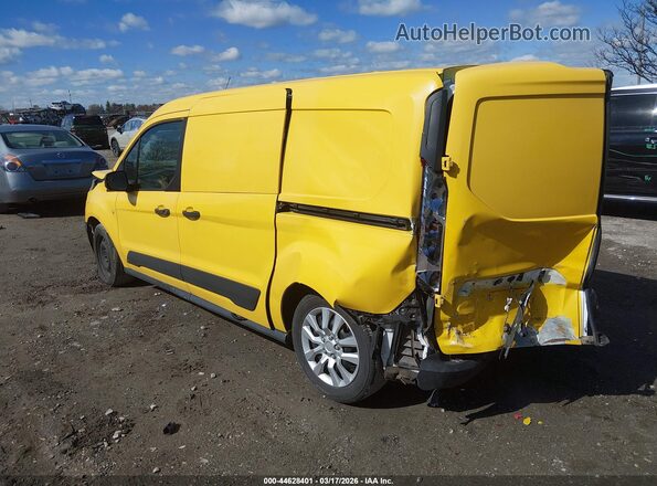 NM0LS7E72J1346016 2018 FORD TRANSIT CONNECT Yellow უკანა მარცხენა