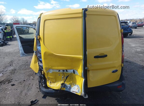 NM0LS7E72J1346016 2018 FORD TRANSIT CONNECT Yellow წინა ხედი
