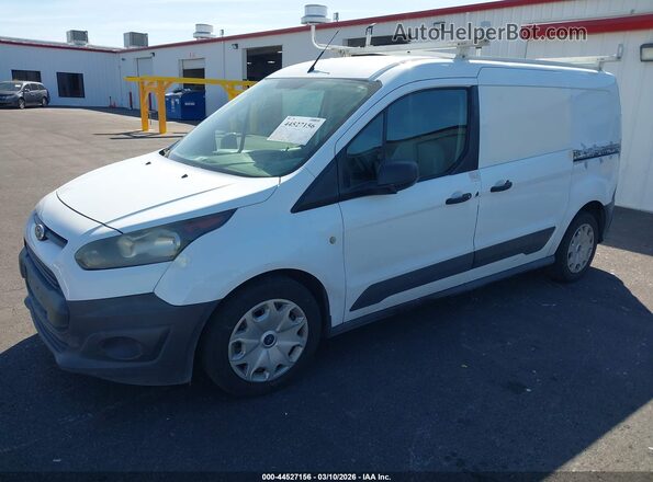 NM0LS7E77G1257096 2016 FORD TRANSIT CONNECT White Vista tres cuartos delantera izquierda