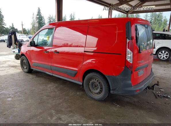 NM0LS7E79J1347342 2018 FORD TRANSIT CONNECT Красный Задняя левая четверть