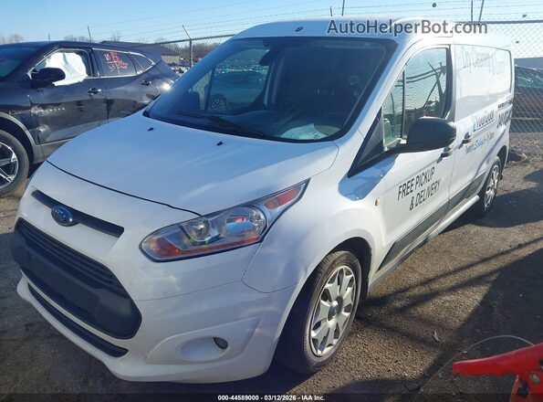 NM0LS7F78J1361361 2018 FORD TRANSIT CONNECT White Vista tres cuartos delantera izquierda