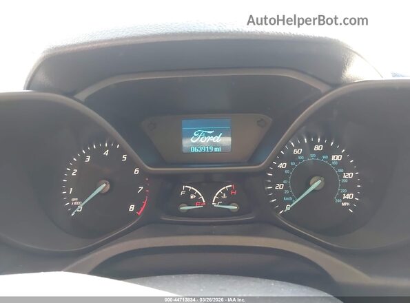 NM0LS7F78J1366348 2018 FORD TRANSIT CONNECT White Rear seats view