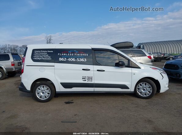 NM0LS7F78J1366348 2018 FORD TRANSIT CONNECT White Rear interior view