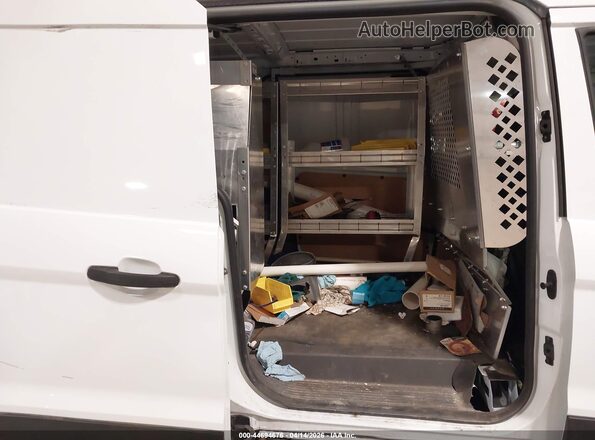 NM0LS7S26P1554370 2023 FORD TRANSIT CONNECT White Vista de la etiqueta del VIN