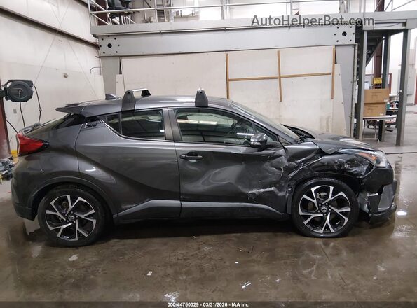 NMTKHMBX4JR013348 2018 TOYOTA LE Серый Вид задней части салона