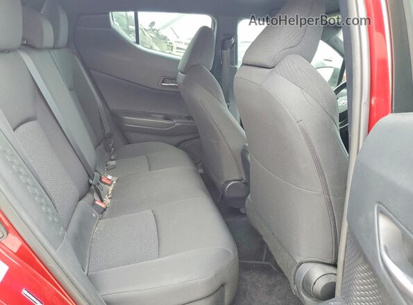 NMTKHMBX4JR052618 2018 TOYOTA C-HR Red Widok tylnych siedzeń