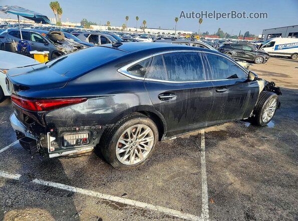 OLDLOT94854485 2022 LEXUS LS Black Trasero derecho