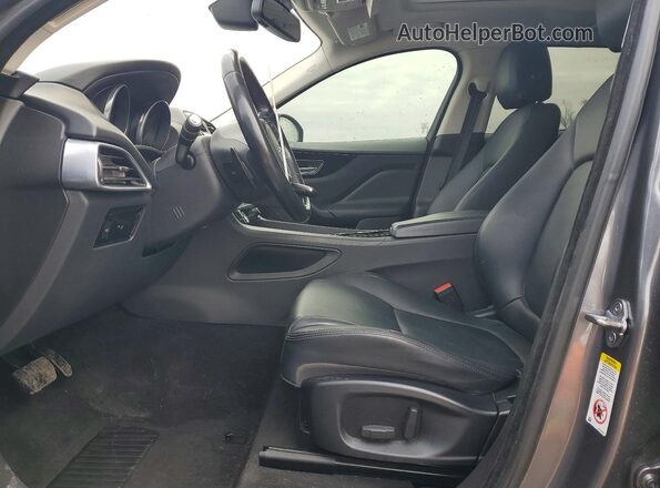 SADCJ2BN2HA092706 2017 JAGUAR F-PACE Угольный Вид салона спереди
