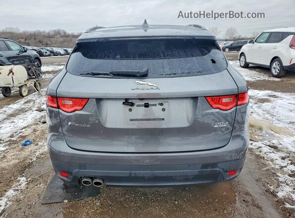 SADCJ2BN2HA092706 2017 JAGUAR F-PACE Угольный Вид сзади