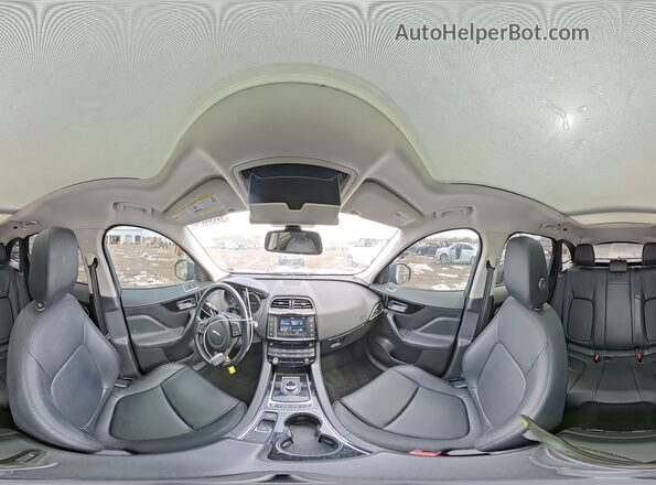 SADCJ2BN2HA092706 2017 JAGUAR F-PACE Угольный Панорамный вид салона 360°
