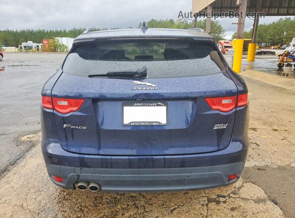 SADCJ2BN3HA492791 2017 JAGUAR F-PACE Blue Вид ззаду