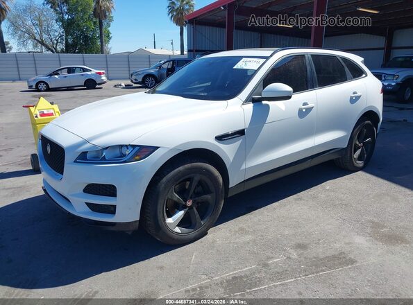 SADCJ2BN5HA096135 2017 JAGUAR F-PACE White Front left