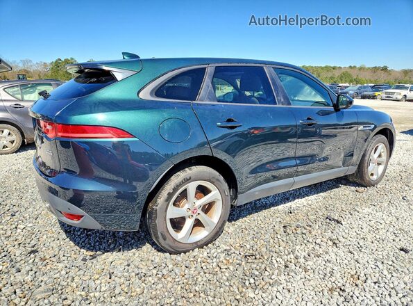 SADCJ2BV4HA059013 2017 JAGUAR F-PACE Зеленый Задняя правая четверть