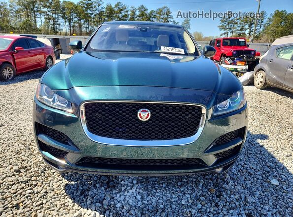 SADCJ2BV4HA059013 2017 JAGUAR F-PACE Зеленый Вид спереди