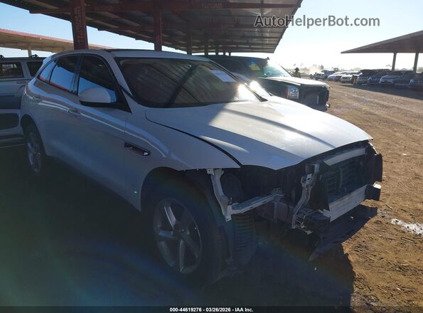 SADCJ2BV6HA065606 2017 JAGUAR F-PACE White Front right