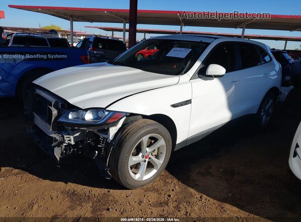 SADCJ2BV6HA065606 2017 JAGUAR F-PACE White Front left