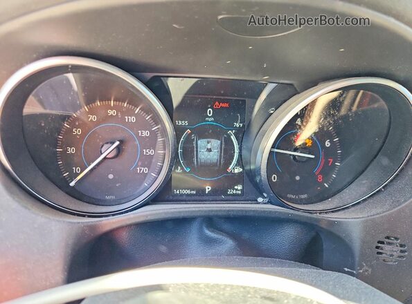 SADCJ2BV6HA071972 2017 JAGUAR F-PACE Blue Vista del cuadro de instrumentos