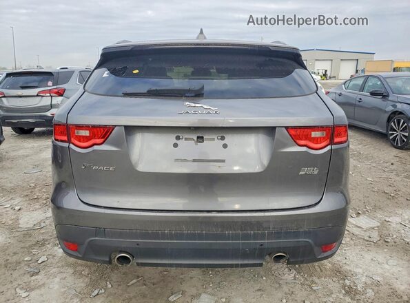 SADCJ2BV8HA091270 2017 JAGUAR F-PACE Серый Вид сзади