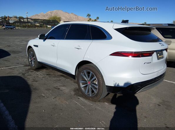 SADCJ2EX0MA680918 2021 JAGUAR F-PACE White Trasero izquierdo