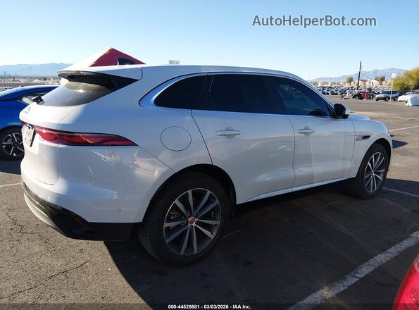 SADCJ2EX0MA680918 2021 JAGUAR F-PACE White Vista interior trasera