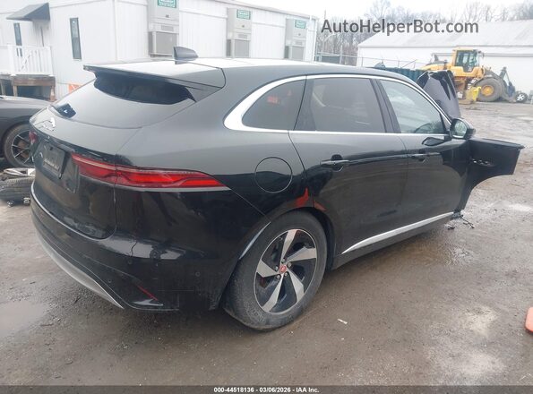 SADCJ2EX2MA671105 2021 JAGUAR F-PACE Black Հետևի աջ