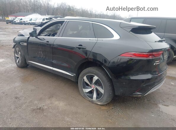 SADCJ2EX2MA671105 2021 JAGUAR F-PACE Black Հետևի ձախ