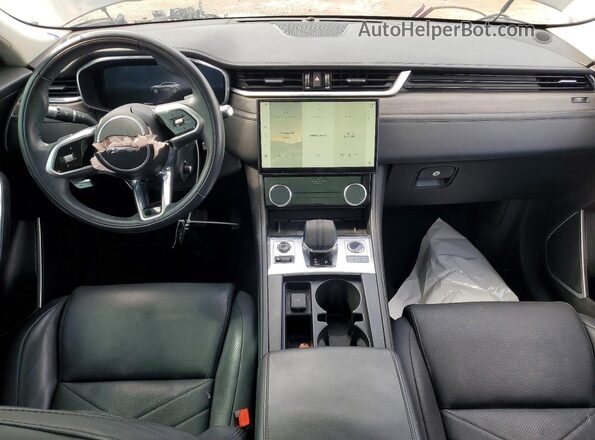 SADCJ2EX7MA668085 2021 JAGUAR F-PACE Black Вид панелі приладів