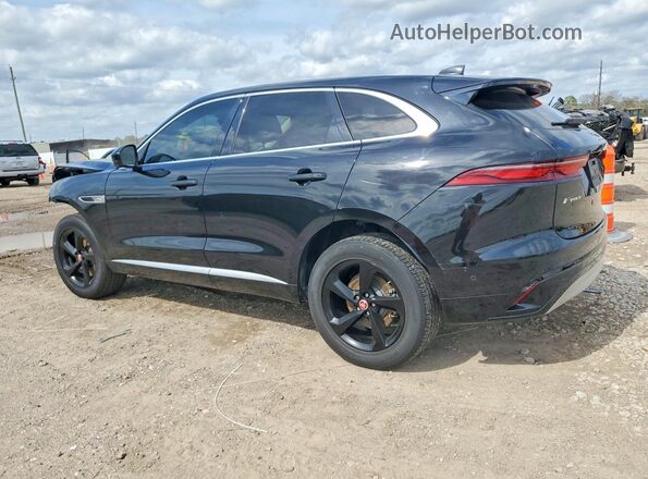 SADCJ2EX7MA668085 2021 JAGUAR F-PACE Black Задня ліва чверть