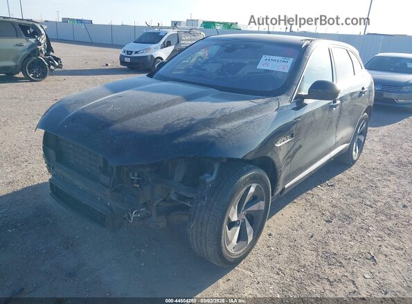 SADCJ2EX7MA680091 2021 JAGUAR F-PACE Black წინა მარცხენა ხედი სამი მეოთხედიდან
