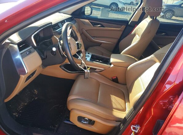 SADCJ2EX8MA674817 2021 JAGUAR F-PACE Red Widok wnętrza z przodu