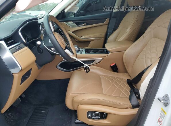 SADCJ2EX8PA711689 2023 JAGUAR F-PACE Белый Вид салона спереди